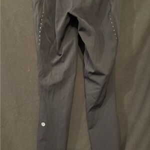 lululemon athletica Black Women's Leggings with Silver Accents